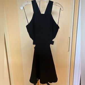 SIZE 2 LITTLE BLACK DRESS - ELIZABETH AND JAMES - EUC